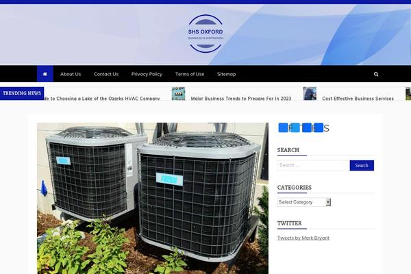 Refined Magazine theme site design template sample