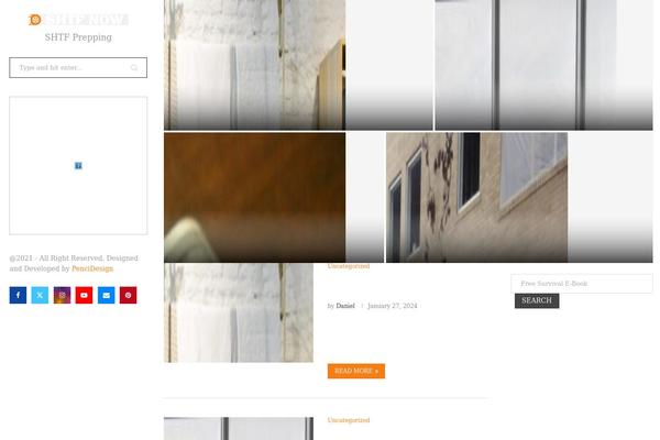 Site using Penci-portfolio plugin