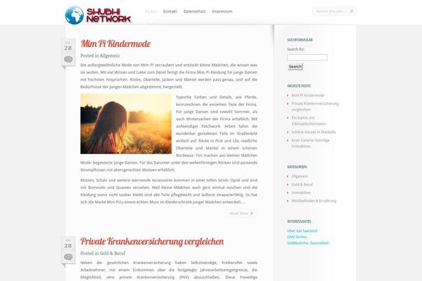 Leanbiz theme site design template sample