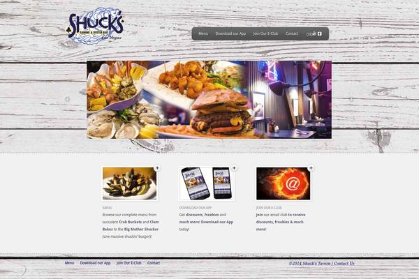 Feather theme site design template sample