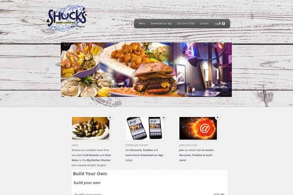 Feather theme site design template sample