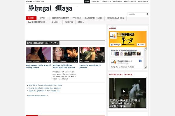 shugalmaza.com site used Tribune2.1.7