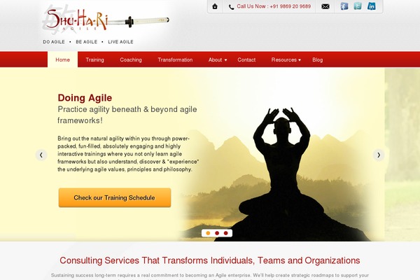 shuhariagile.com site used Shuhari