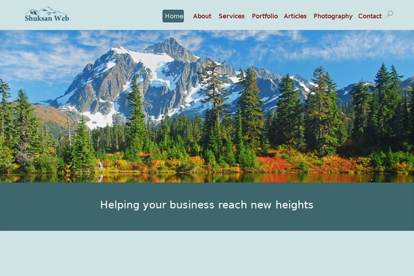Divi Child theme site design template sample