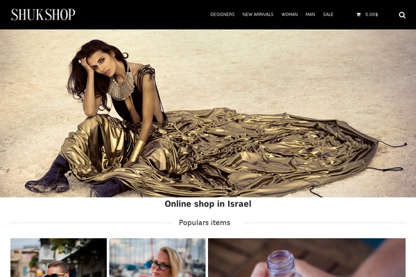 Crazy Diamond theme site design template sample