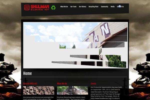 Vibration theme site design template sample