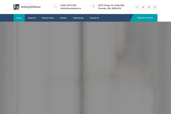 Site using OSD Social Media Sharing plugin