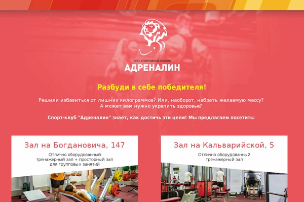 GymBase theme site design template sample
