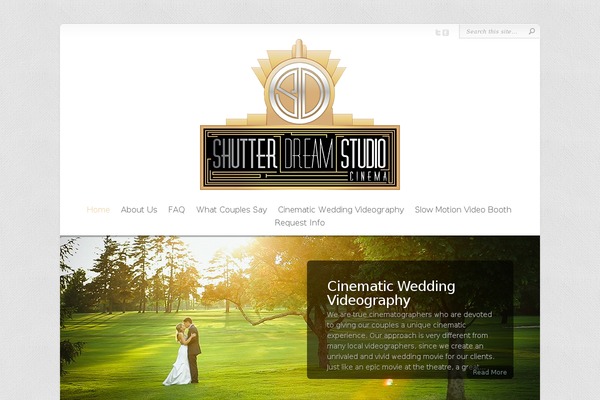 Chameleon theme site design template sample