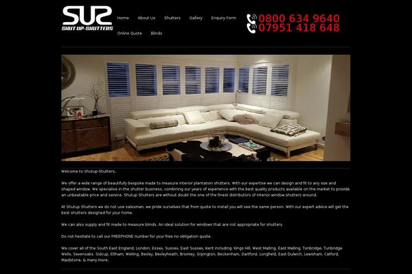 Evora theme site design template sample