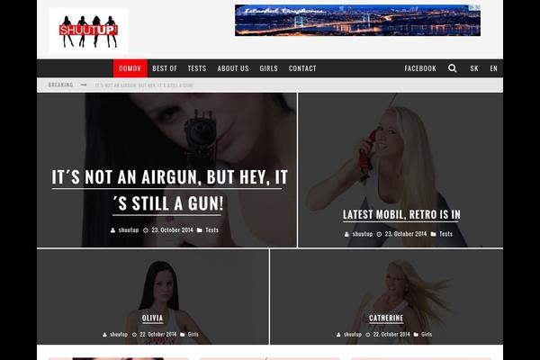 Valenti theme site design template sample