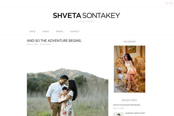 Delicacy theme site design template sample