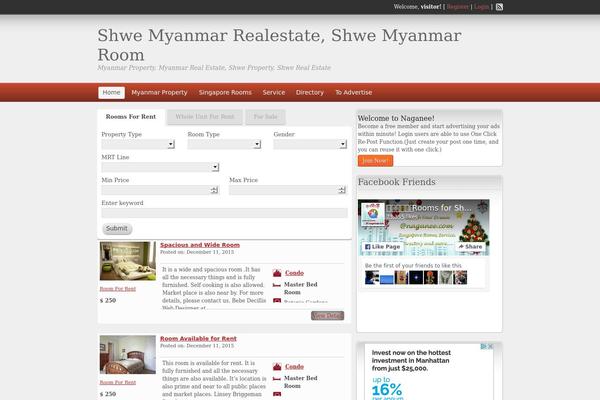 ClassiPress theme site design template sample