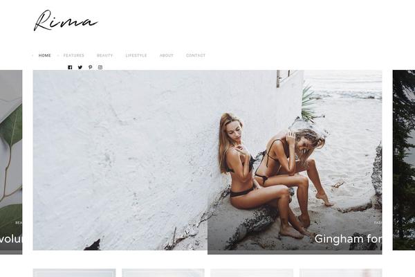 Site using Rima-elements plugin