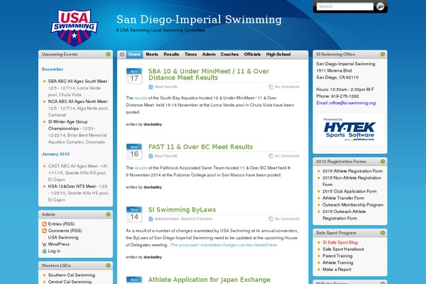 si-swimming.com site used I3theme-1-8-classic