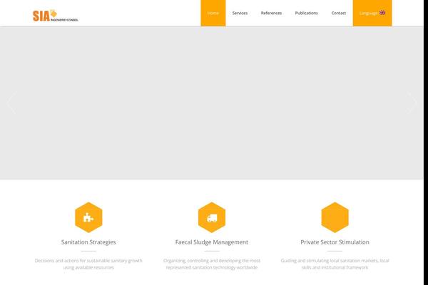 Advertica theme site design template sample