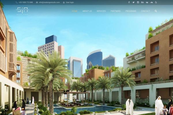 Zephyr theme site design template sample