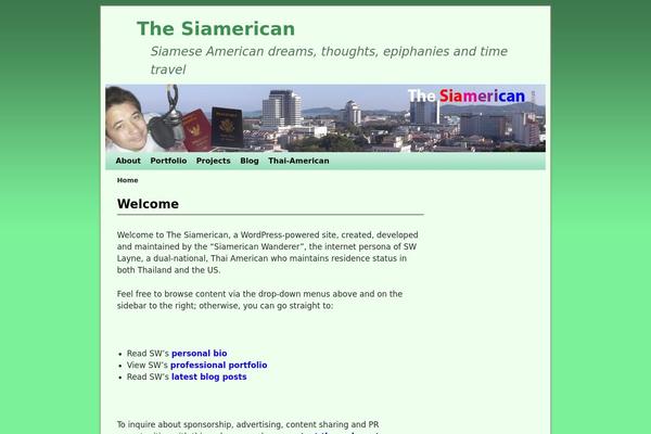Weaver II theme site design template sample