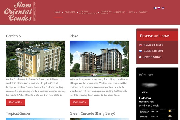 Ratio theme site design template sample