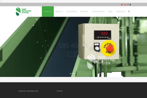 Bridge Child theme site design template sample