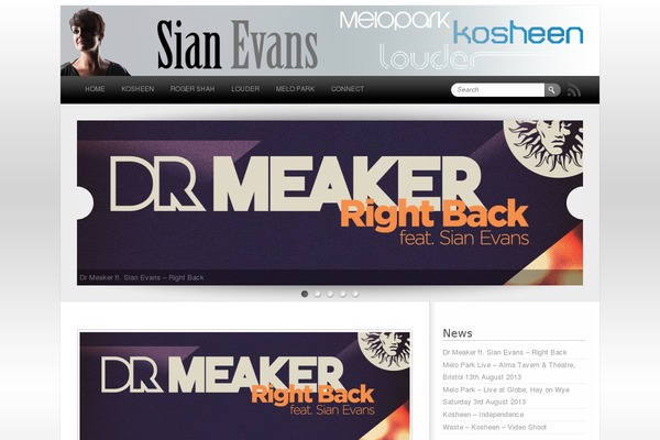 Brightpage theme site design template sample