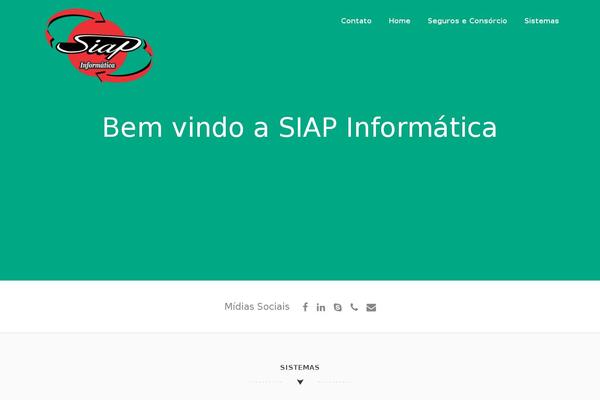 Sensible WP theme site design template sample