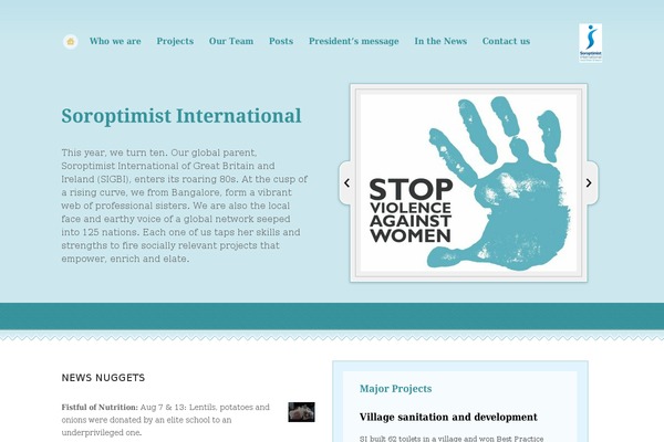 Foundation theme site design template sample