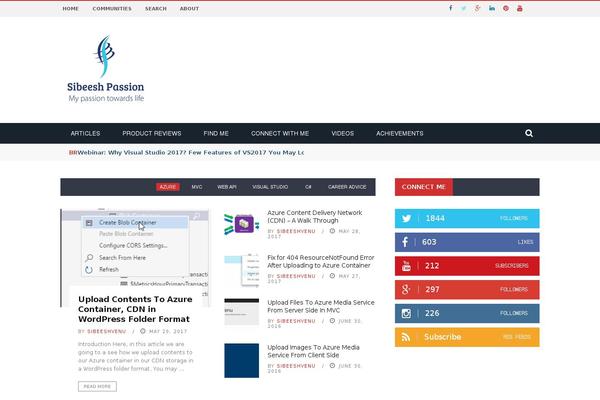 sibeeshpassion.com site used Gloria