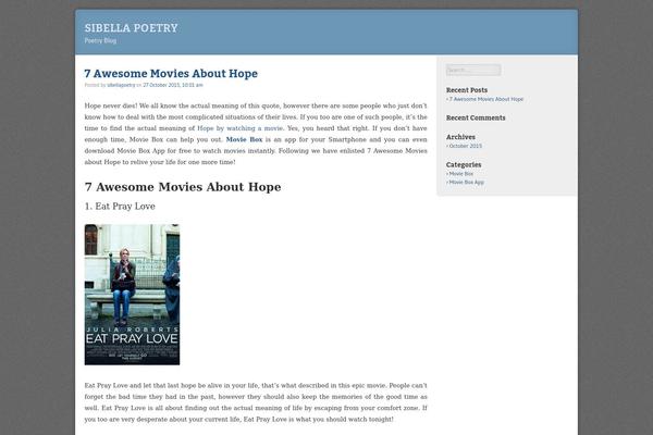F2 theme site design template sample