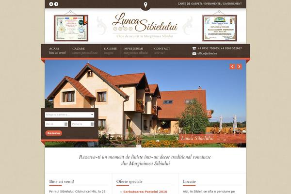 Nice Hotel theme site design template sample