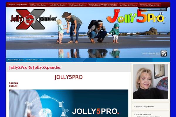FlexSqueeze 2 theme site design template sample