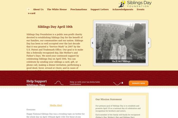 Foundation theme site design template sample
