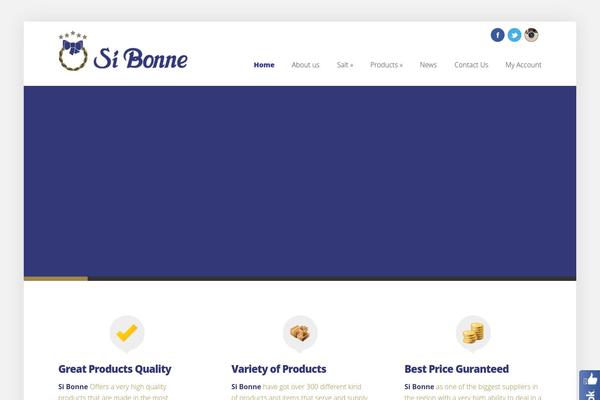 Foxy theme site design template sample