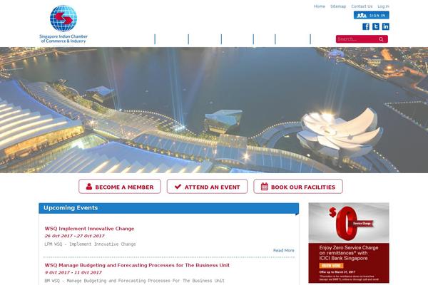 Site using Events plugin