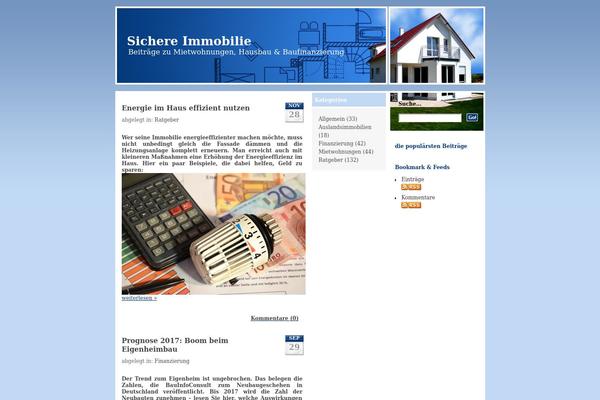 sichere-immobilie.de site used Wp_cms