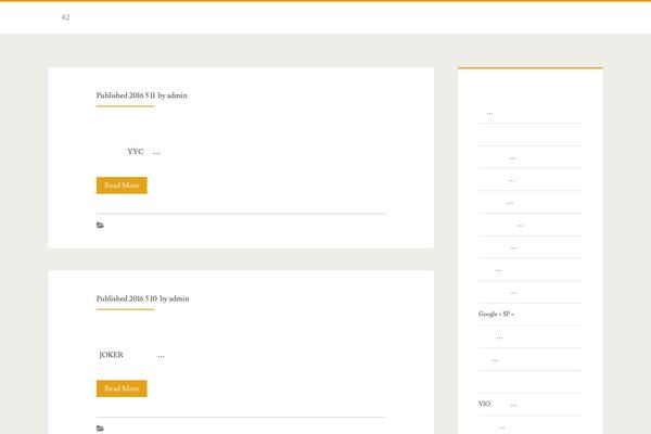 Ignite theme site design template sample