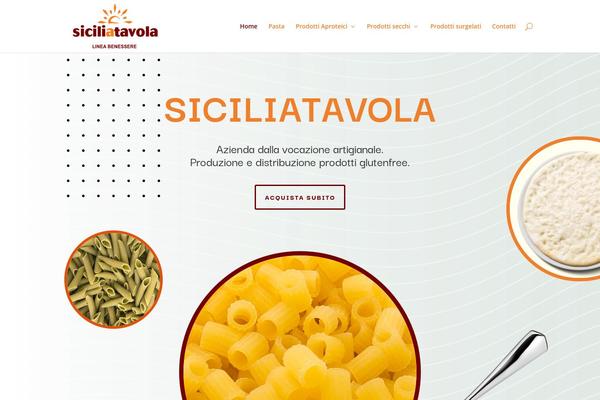 Divi theme site design template sample