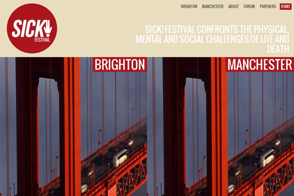 sickfestival.com site used Sick