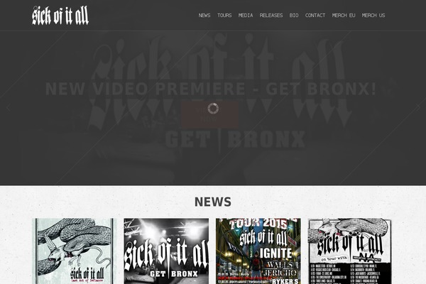 Salient Child theme site design template sample