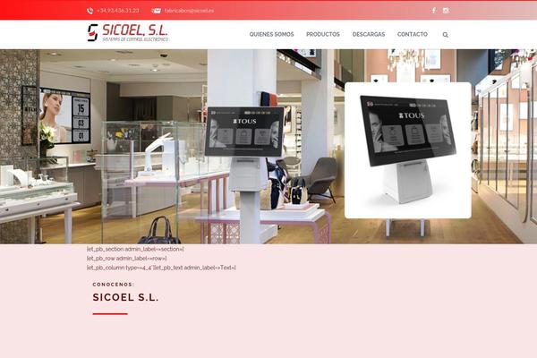Semona theme site design template sample