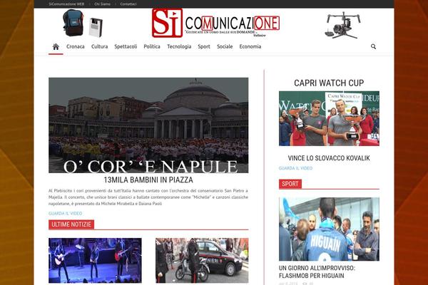sicomunicazione.net site used Newspaper_v.4.6.1