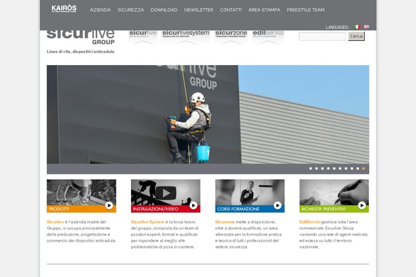Site using FancyBox plugin