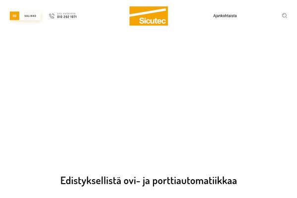 sicutec.fi site used Sicutec-child