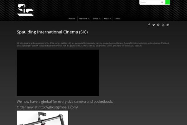 Dynamix theme site design template sample