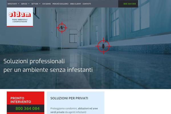 Understrap theme site design template sample