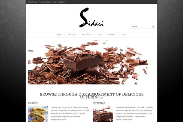 Maya theme site design template sample