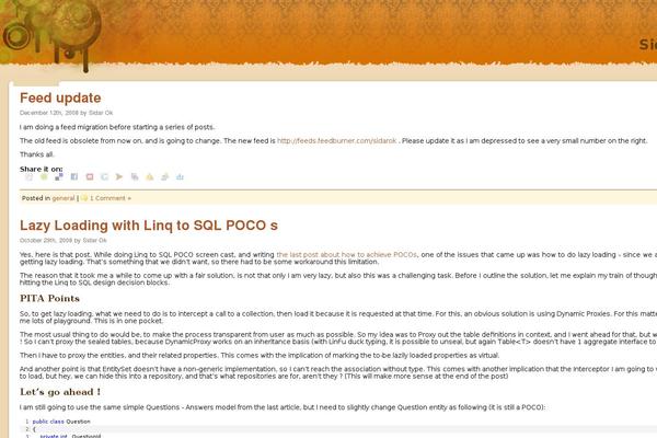 Site using Gapp plugin