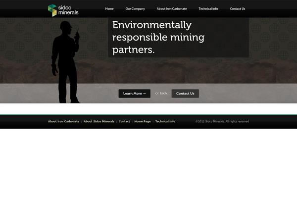 Corvius theme site design template sample