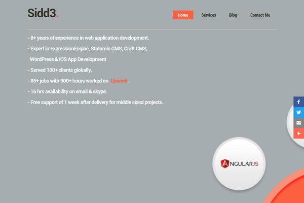 Selfy theme site design template sample