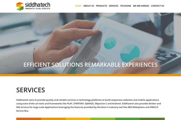 siddhatech.com site used Siddhatech